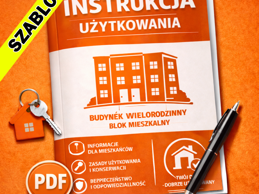 Instrukcja użytkowania lokalu mieszkalnego